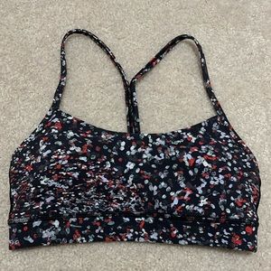 Lululemon Flow Y Bra *Nulu size 4 multi color